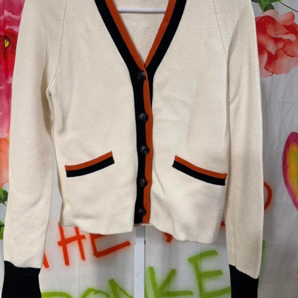 S232. Re/Done Cream cardigan
